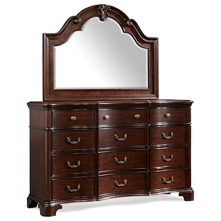 Drawer Dresser w/ Mirror